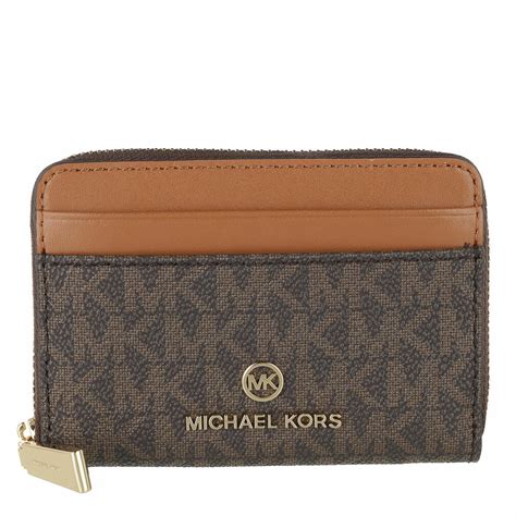 michael kors portemonnaie braun klein|michael kors usa.